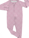 Pink Smiley | Bamboo Romper