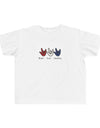 Peace, Love & America Graphic Toddler T-Shirt