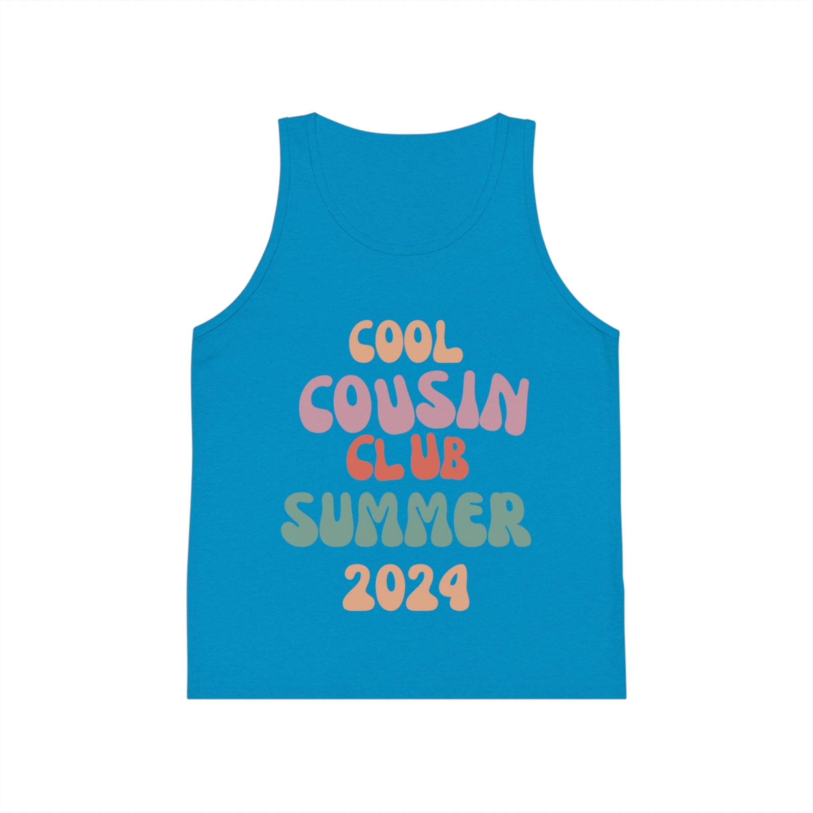 Cool Cousin Club Summer '24- Big Kid Graphic Tank