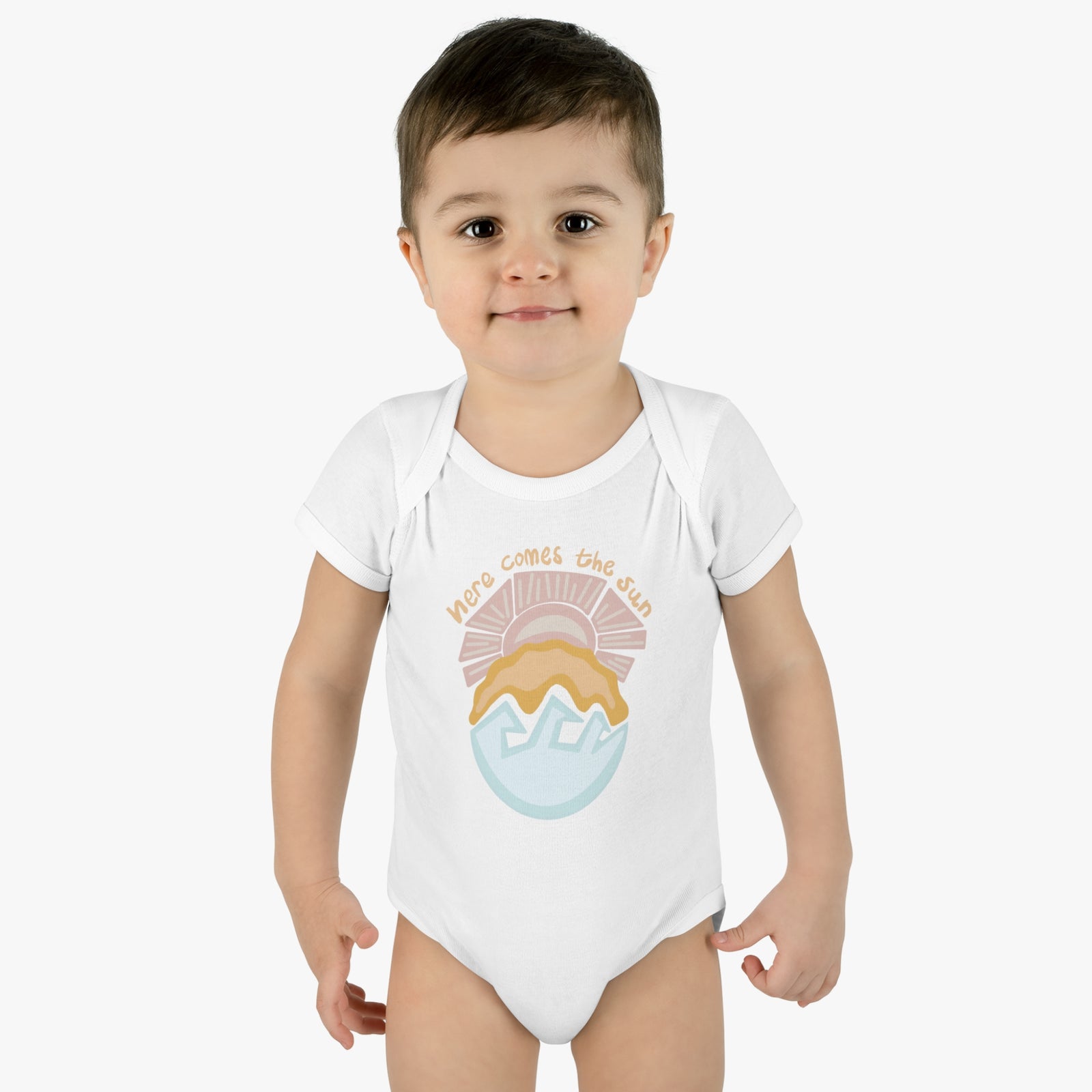 Here Comes The Sun Baby Onesie