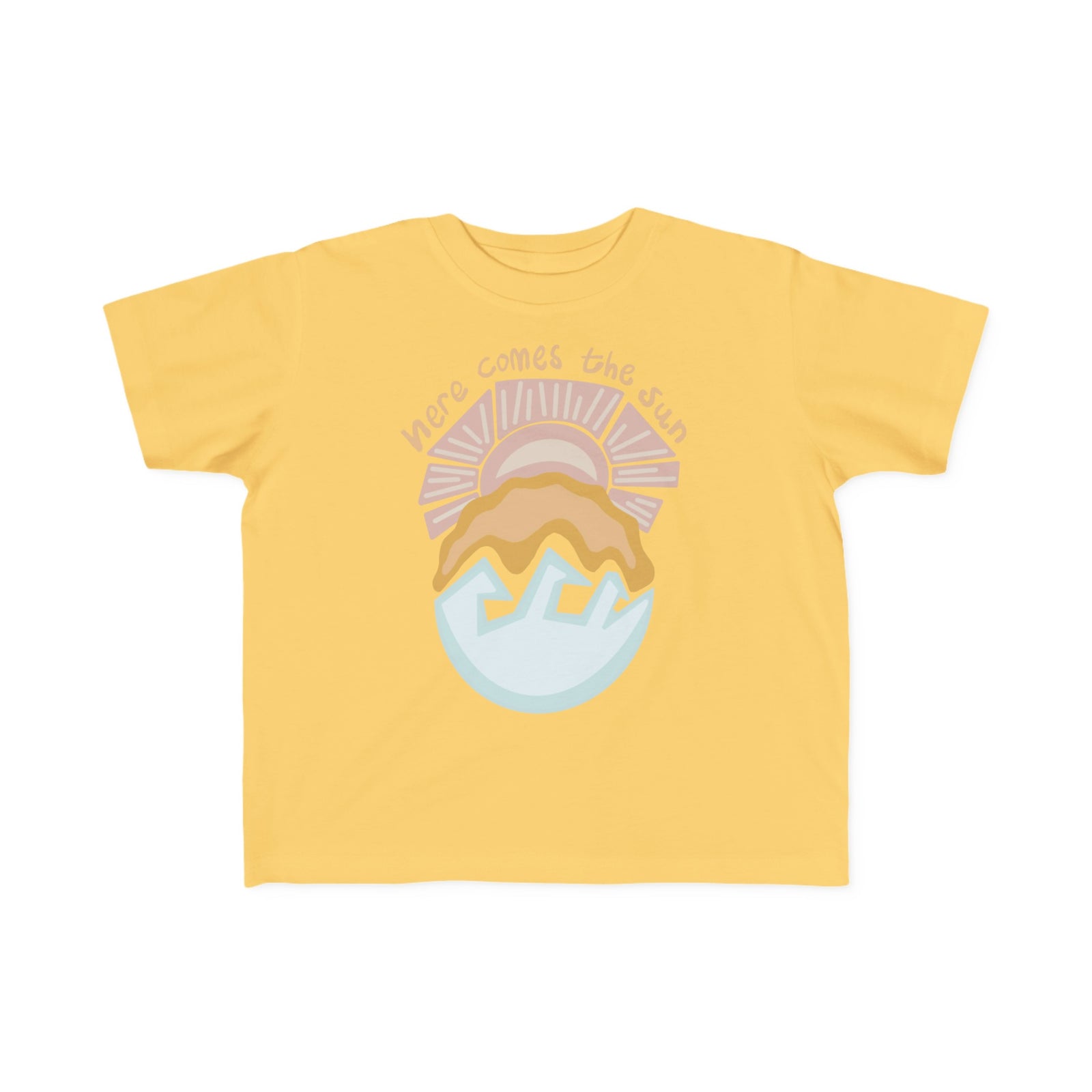 Here Comes The Sun Graphic T-Shirt For Toddlers