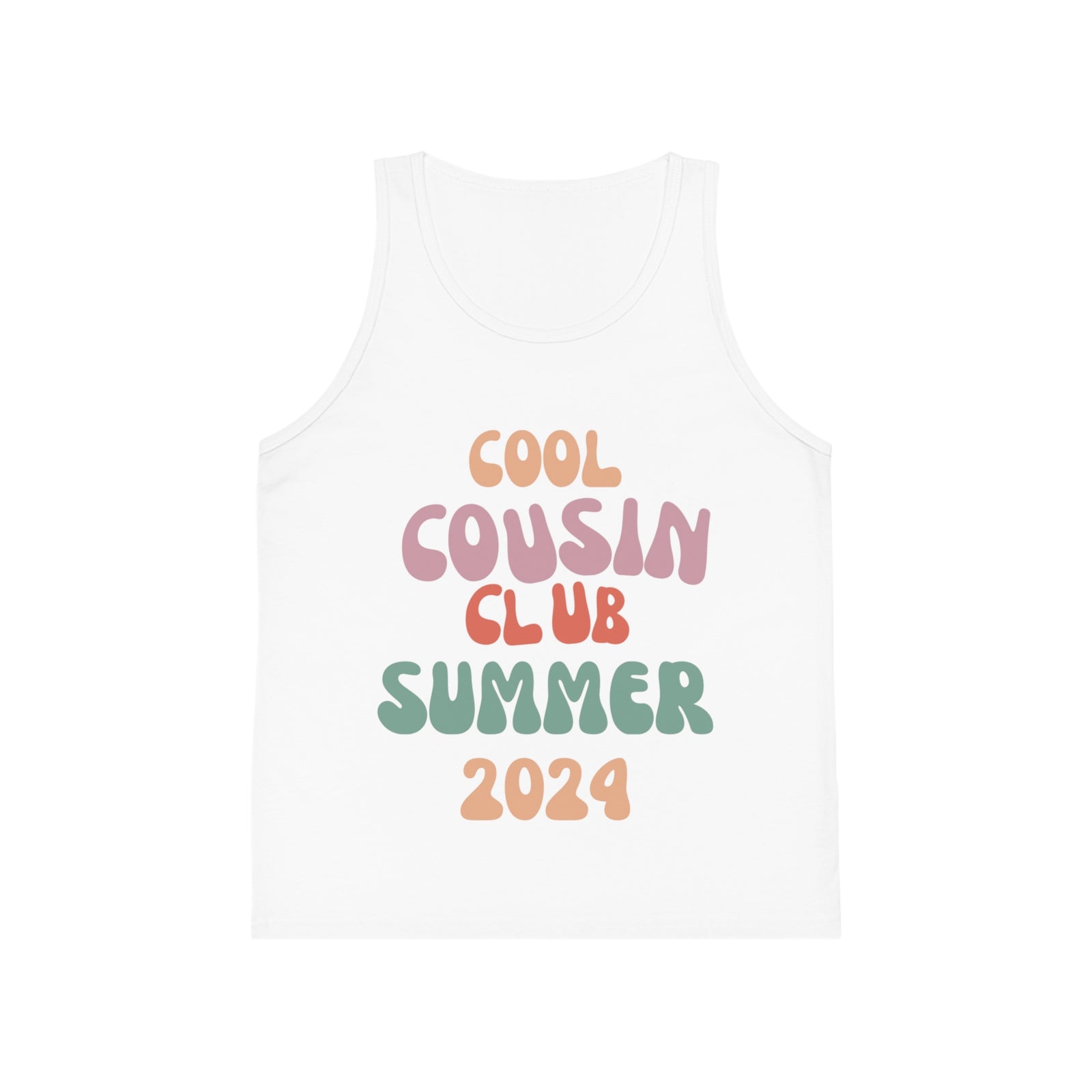 Cool Cousin Club Summer '24- Big Kid Graphic Tank