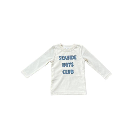 Boy's Rashguard Top in Seaside Boys Club