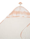 Tie Die Hooded Towel - Blush