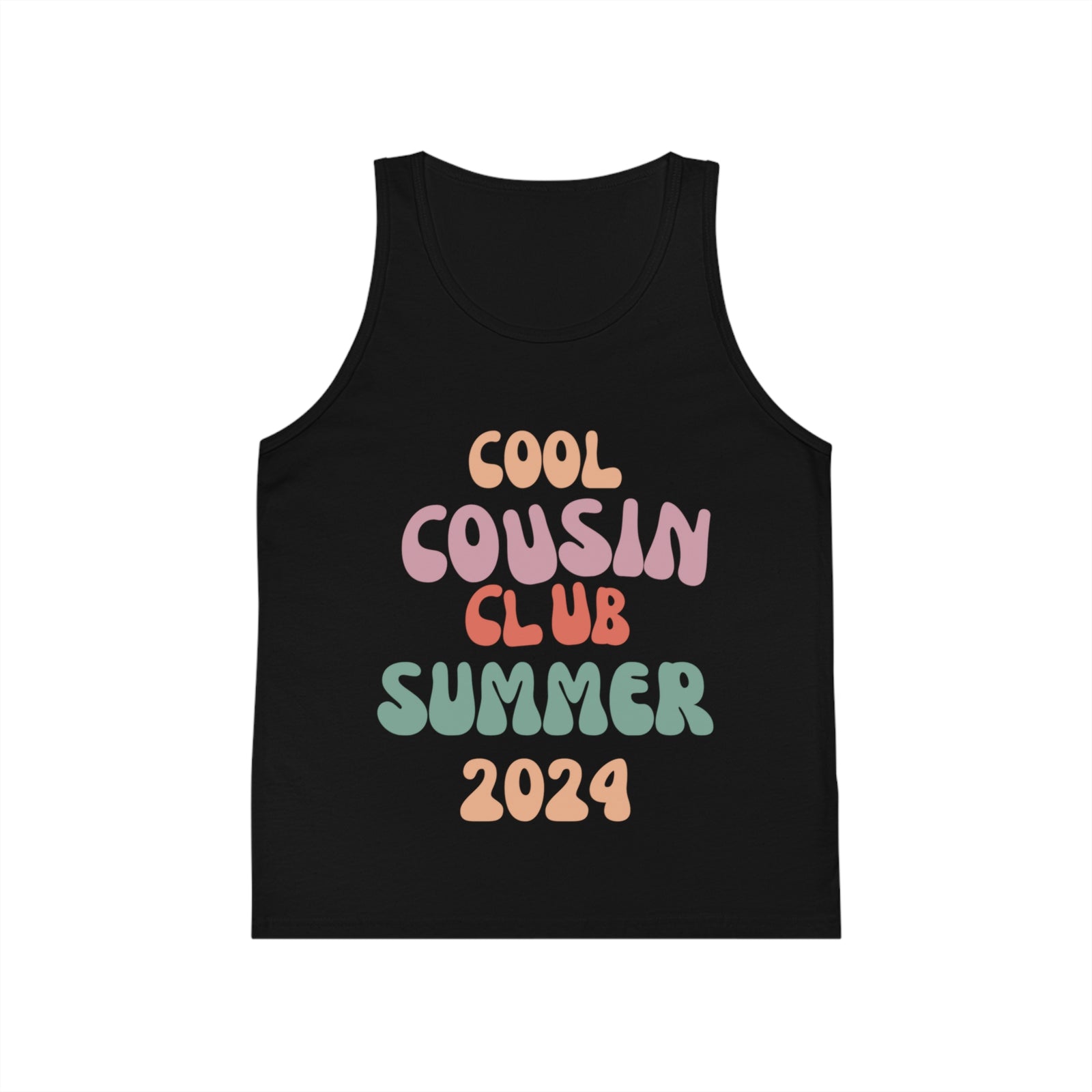 Cool Cousin Club Summer '24- Big Kid Graphic Tank