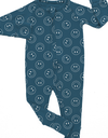 Blue Smiley | Bamboo Romper