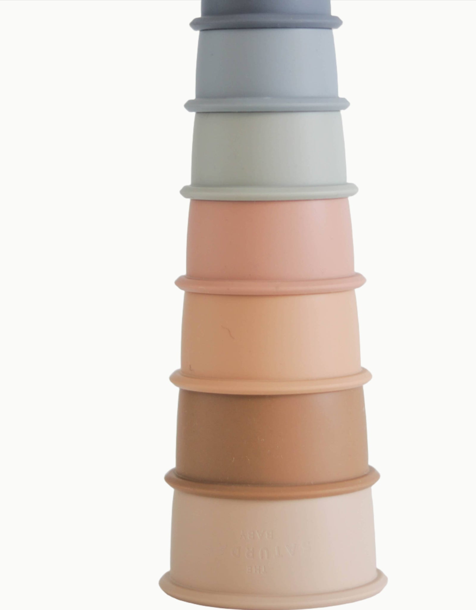 The Saturday Baby Silicone Stacking Cups