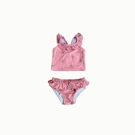 Girl's Tankini Swim Set in Starfish