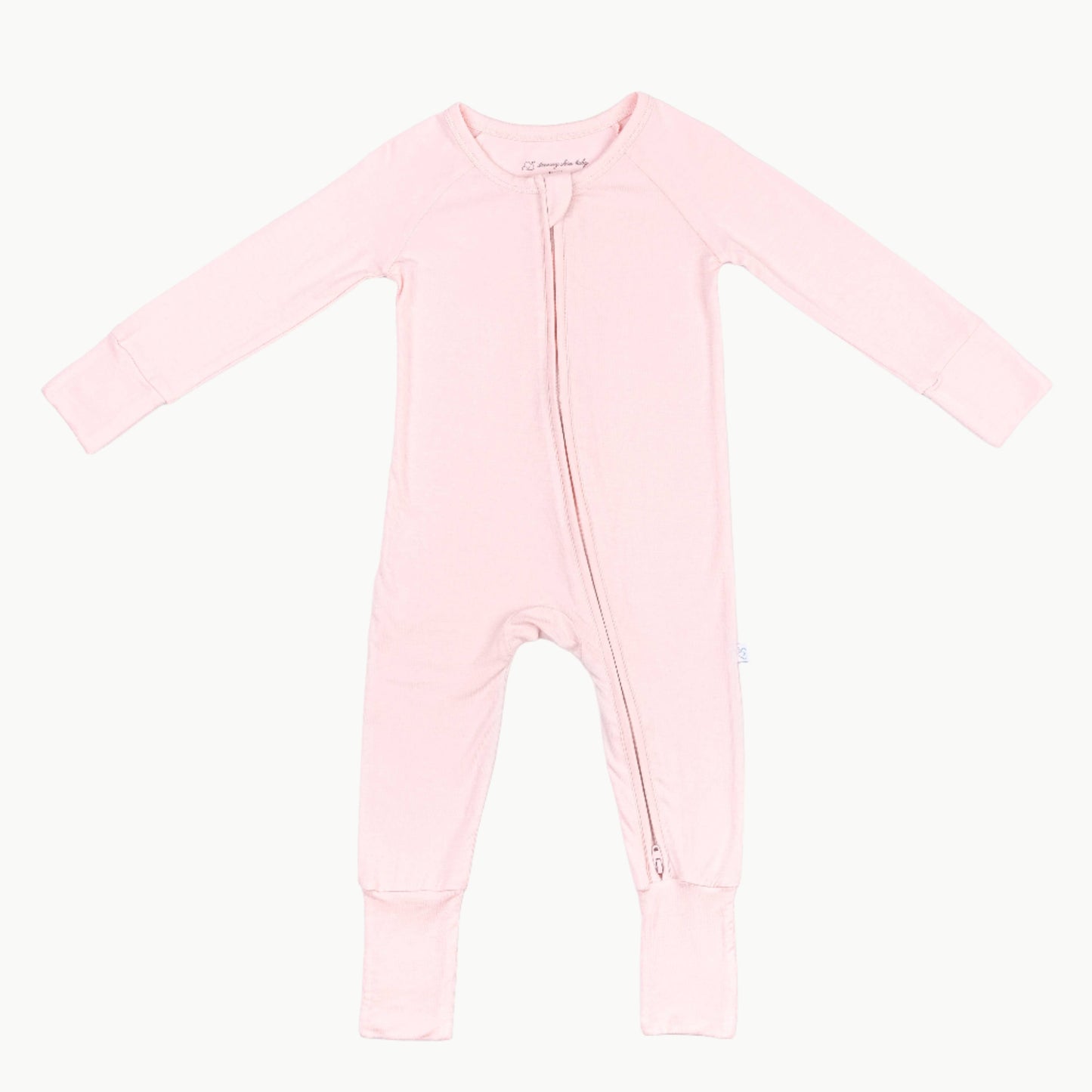 Bamboo Convertible Romper in Pink Sand