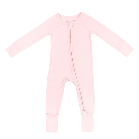 Bamboo Convertible Romper in Pink Sand