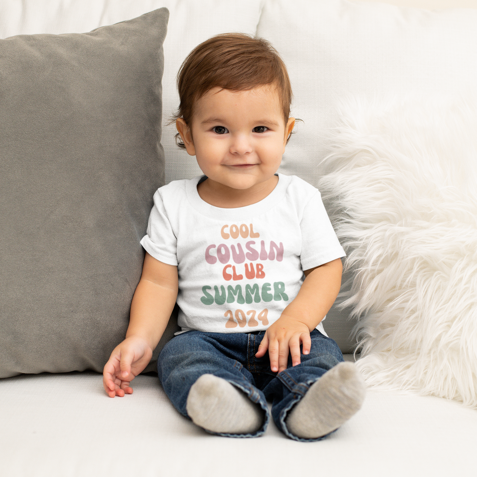 Cool Cousin Club Summer '24 - Baby Graphic T-Shirt