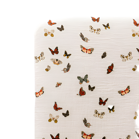 Butterfly Migration Crib Sheet