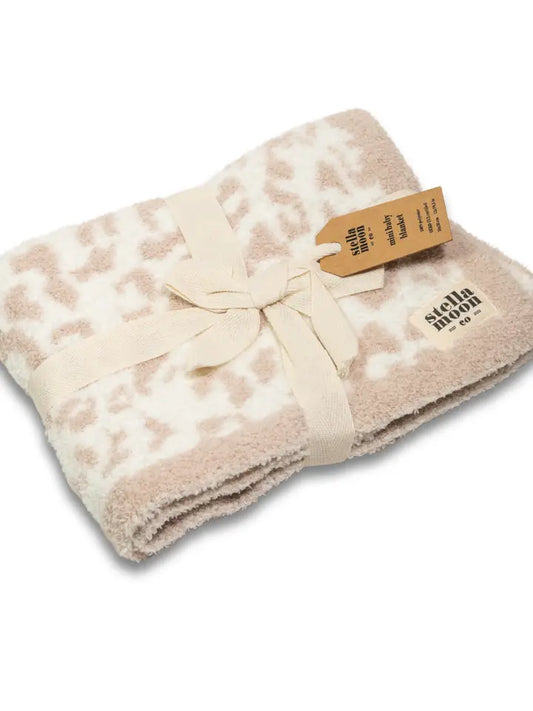 Luxe Mini Blanket in Leopard