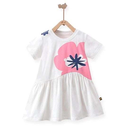 Abstract Baby Cotton Dress