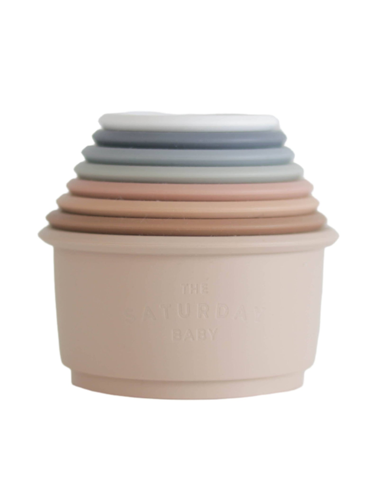 The Saturday Baby Silicone Stacking Cups