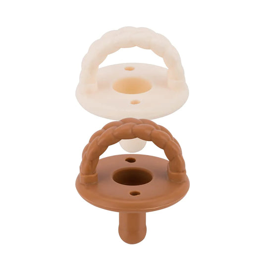 Sweetie Soother™ Pacifier 2 Pack (Coconut + Toffee)