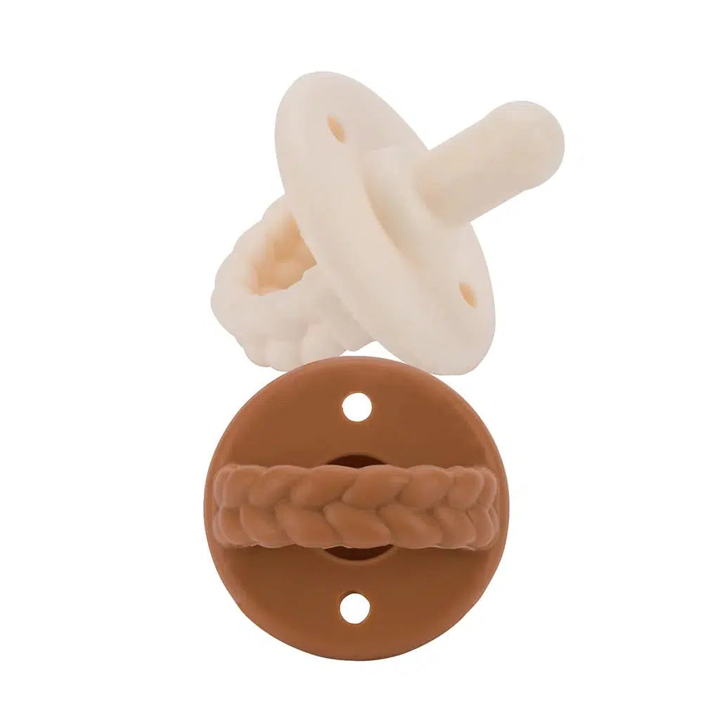 Sweetie Soother™ Pacifier 2 Pack (Coconut + Toffee)