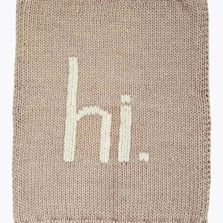 Hi! Pebble Newborn Blanket