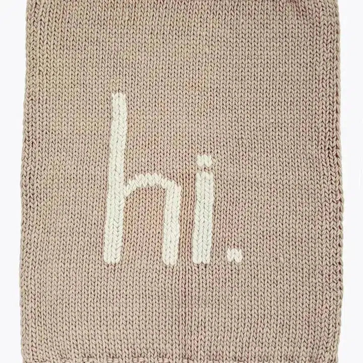 Hi! Pebble Newborn Blanket