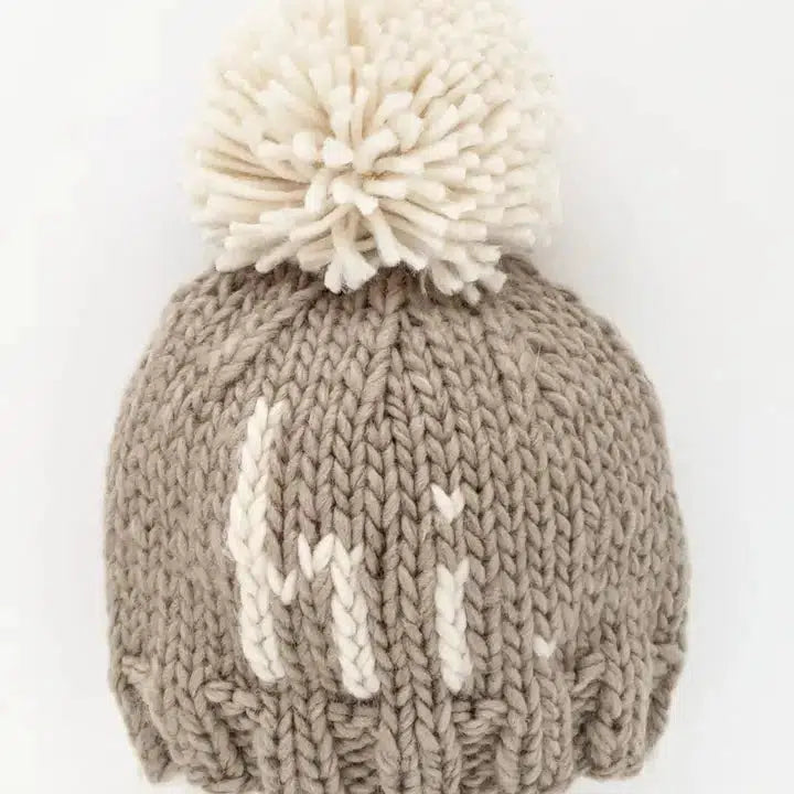 Pebble Brown Knit Beanie