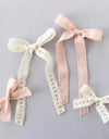 Lovely Lace Pigtail Bow Set