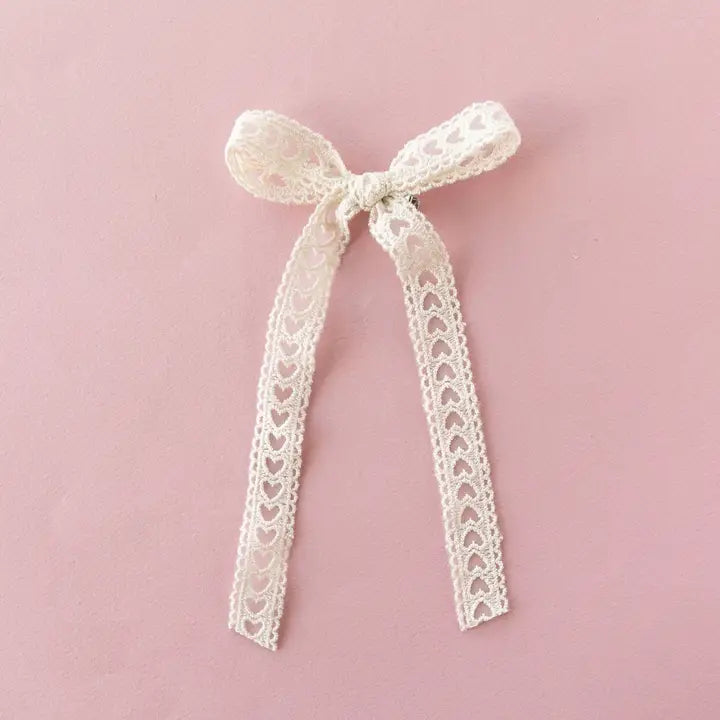 Sweet Lace Ribbon Bow