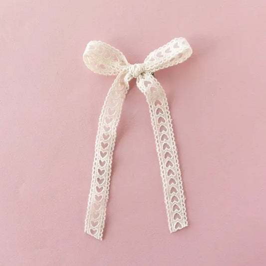 Sweet Lace Ribbon Bow